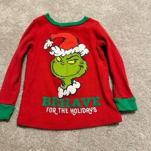 Dr Seuss 3T Grinch Christmas shirt